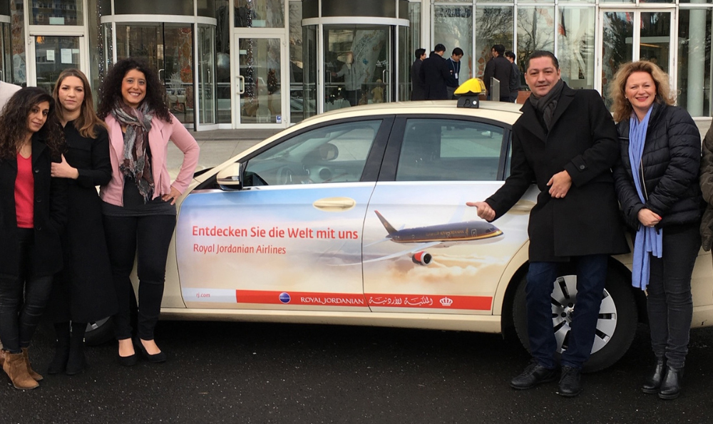 Aussenwerbung-Taxiwerbung in der Tourismusbranche