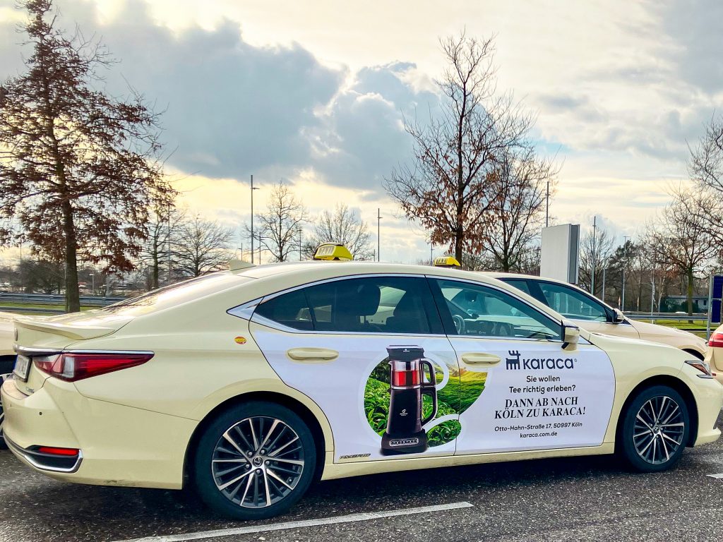 Karaca Taxiwerbung Out Of Home